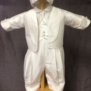 Piccolo Bacio boys christening outfit 6 months